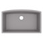 Évier de cuisine à simple cuve en composite 32 po x 19 1/2 po Karran-35699387