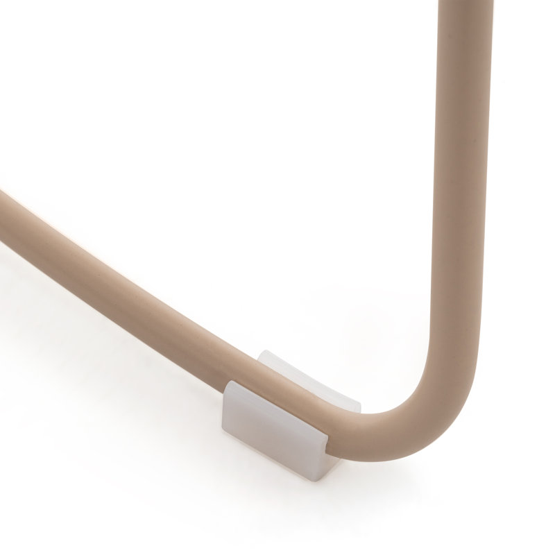 Tabouret de comptoir Saddle, Kaki, Jaune
