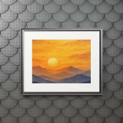 Clinkscales Single Picture Frame Print