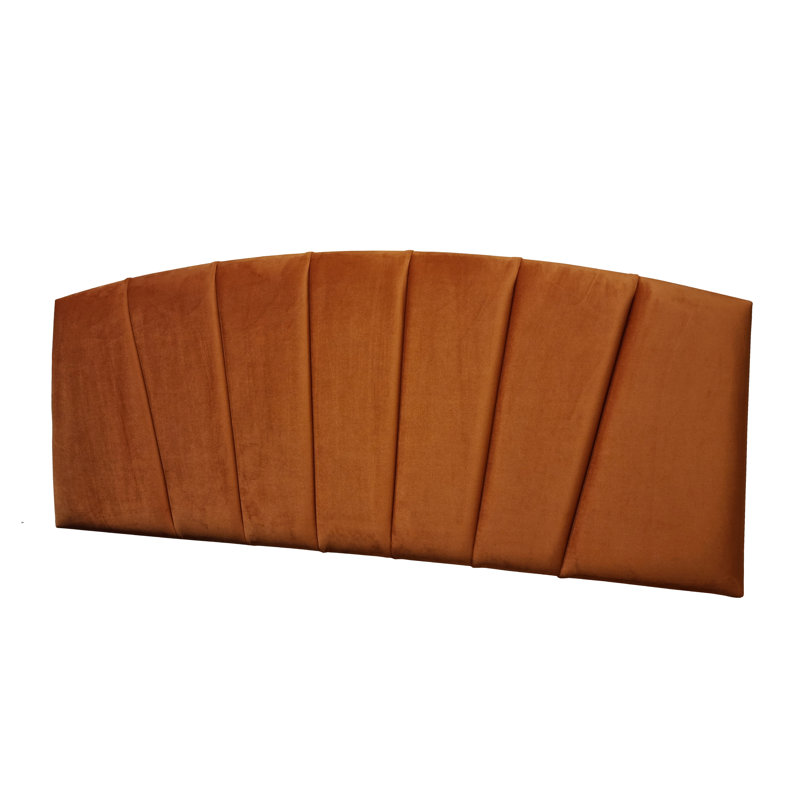 Leevan Upholstered Headboard, Single (3'), Gold