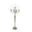Bougeoir 5 lumières en aluminium et aluminium