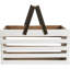 Caisse en bois massif verge