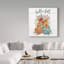 «Fall Fun II - Gray and Blue Pumpkin» par Janelle Penner, impression sur toile tendue-33415754