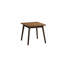 Table de bout en bois, table d'appoint carrée pour le salon de la chambre à coucher