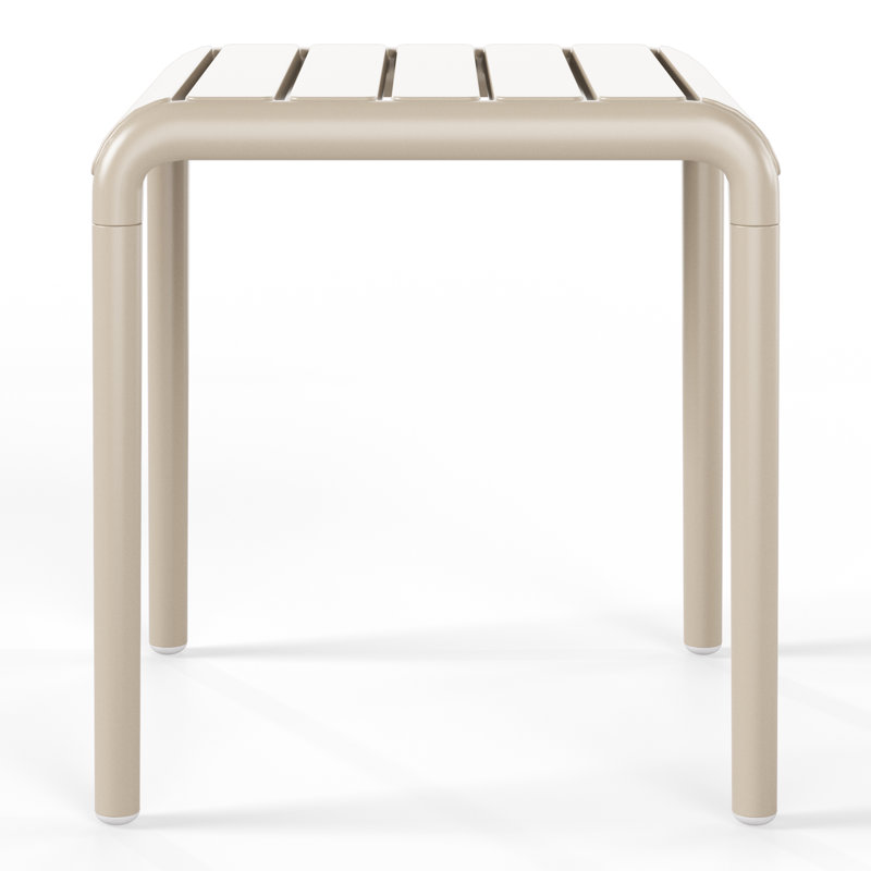Square Outdoor Side Table, Sand