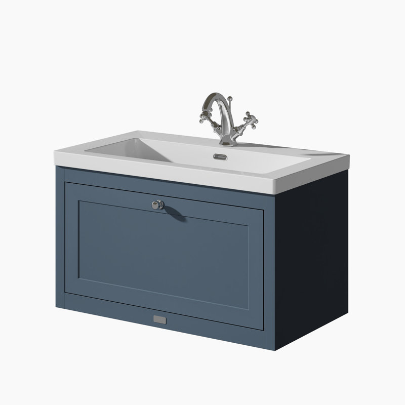 Hartleigh 813 mm Bathroom Vanity, Stiffkey Blue