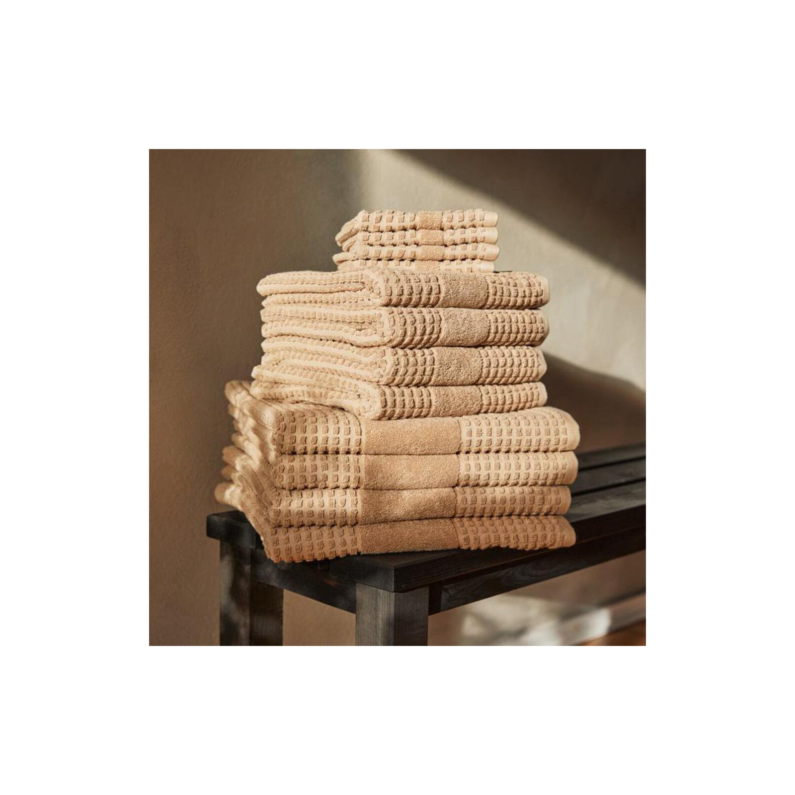 Check Bath Sheet 39.4" X 70.9", Sand