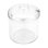 GET CD-8-2-CL Break-Resistant Condiment Jar Container & Slotted Cover, 8 Ounce, Clear