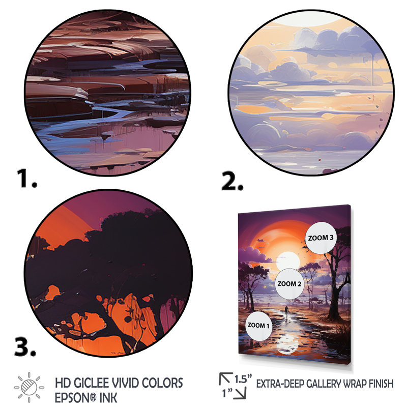 "Paysage abstrait jaune avec espace chromatique I", Cadre doré simple, H 20 po x l 12 po x P 1 po