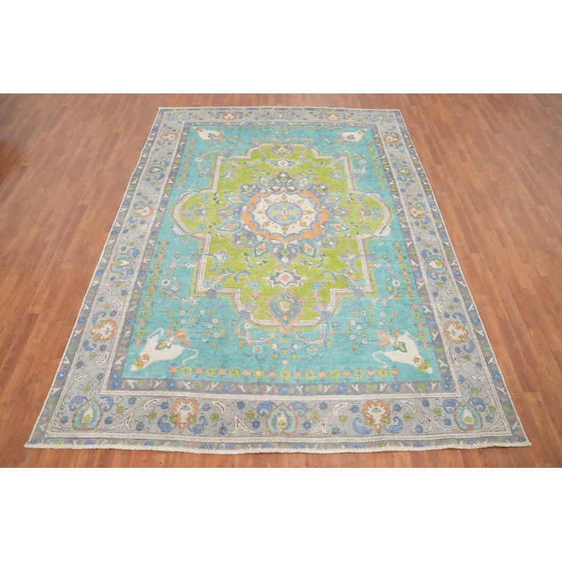 Tapis traditionnel en laine 8 x 11