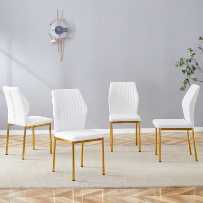Ensemble de chaises de salle à manger luxueuses et ergonomiques - élégantes et confortables