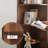 Brown Solid Wood Corner cabinet