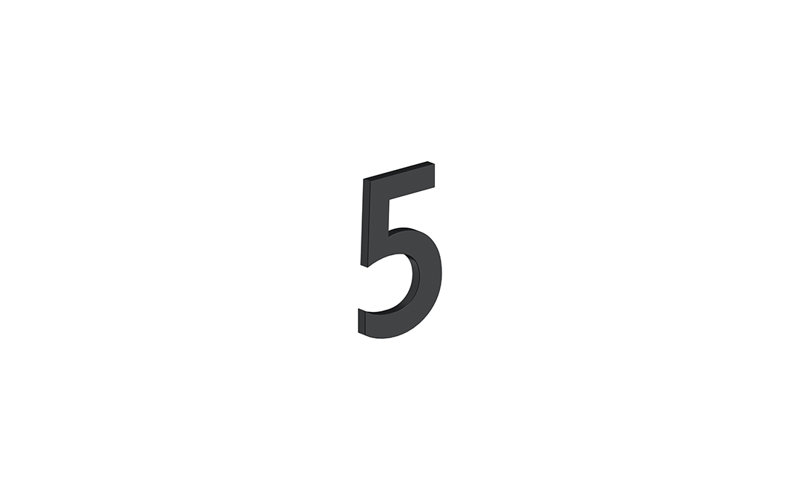 Unavailable Plaque, Matte Black