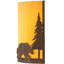 Rustic Lodge 2 - Light Flush Mounted Sconce