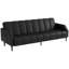 Canapé convertible en similicuir 77,56 po Fabry-1486150411