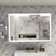 Aluminium Frame Horizontal Rectangle Mirror