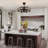 Copper 24.8" Classic Black Caged Farmhouse Ceiling Fan With Light Kit and Remote Control -535535148