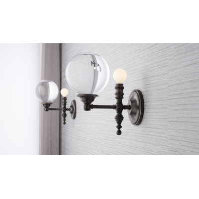 Damask 1 - Light Armed Sconce