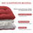 Chair Cushions For Dining Chairs,  Indoor/Outdoor Waterproof Chair Seat Pads, 15.5"X15.5"X4"-1771255590-1771255589