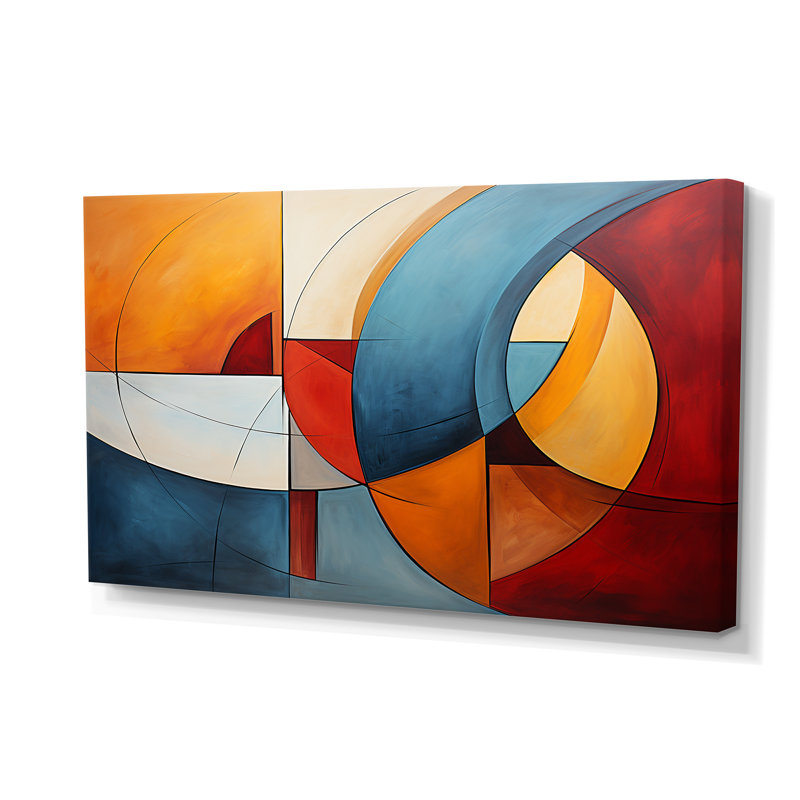 Cubisme géométrique forme I - décoration murale cubisme