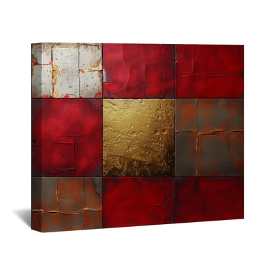 «Colorful Squares» sur toile