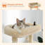Arbre à chat H 56,3 po Eluster-1397869806-1397869804