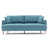 100 % polyester turquoise est en rupture de stock