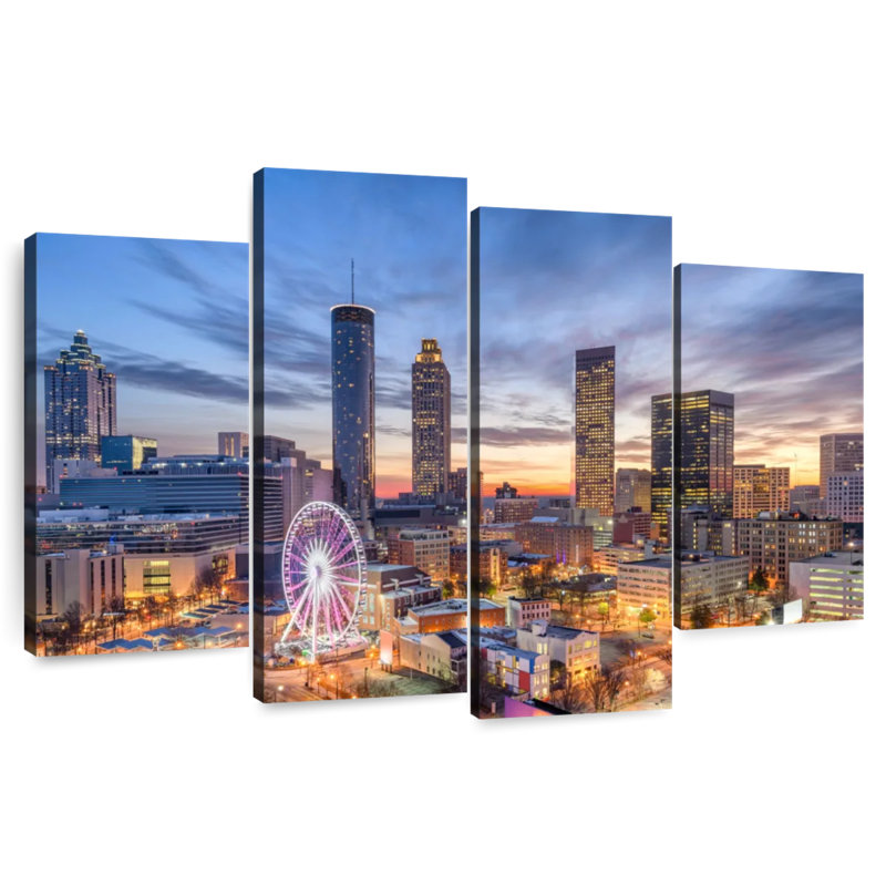 Sireci Atlanta, 22" H x 36" W