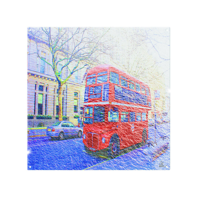 London Bus Splash Back, 70cm L x 50cm W