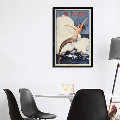1924 La Vie Parisienne Magazine Cover by Leo Fontan - Print on Canvas