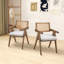 Ensemble de 2 chaises de style Mid-Century pour le salon, le restaurant, les chaises de style bohémien pour le bureau et le café