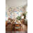 Baseball Pattern Wallpaper Playful Mural