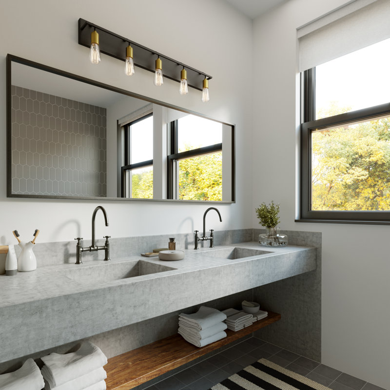 Tae 5 - Light Bath Bar, No Bulb