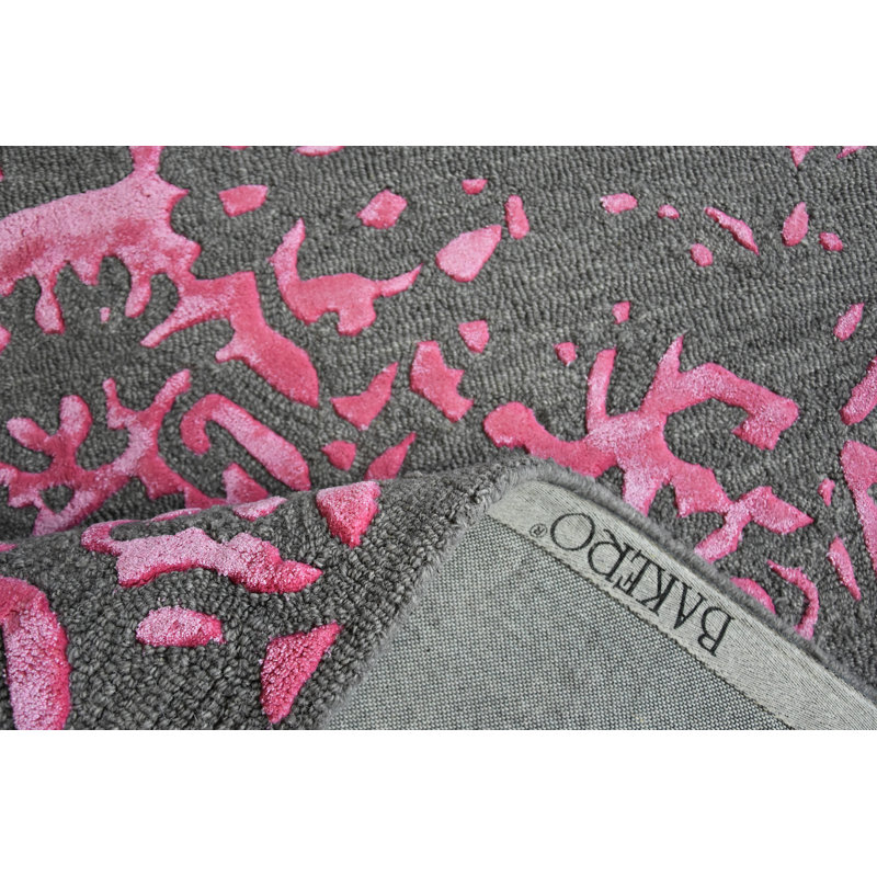 Floral Hand Woven Area Rug, Rectangle 153 x 244cm