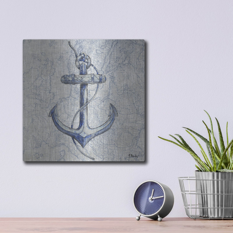 «Vintage Nautical I» par Paul Brent, H 12 po x l 12 po