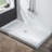 60" W x 34" D Solid Surface Single Threshold Shower Pan Base with Drain Assembly & Drain Cover Included, Non-Slip-65134901-65273741
