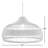 DeLorin 1 - Light Matte Black Drum Pendant