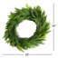 Couronne de Noël en cèdre vert artificiel 28 po, vert