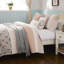 Courtepointe double / grand en coton 6 pièces et coussins décoratifs pour lit de détente-124755146-124755149