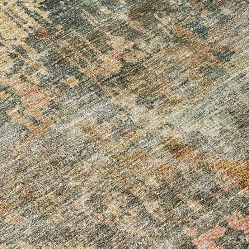 Tapis d'intérieur / extérieur vert Danira , 5' x 7'6"