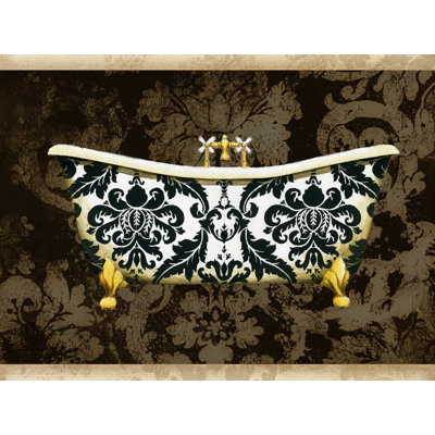 " Damask Bathtub 2 "