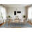 Machine Washable Abstract Gray Area Rug-2083066299