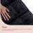 Floor Sofas & Couches with Back Support, 14-Position Adjustable Back, Thick Sponge Padding Black-969146083