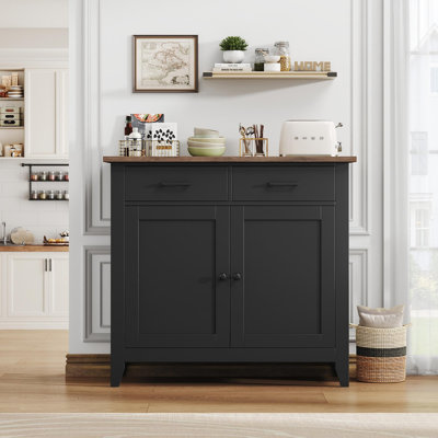 2 -Drawer 2 -Door Rectangle Accent Cabinet