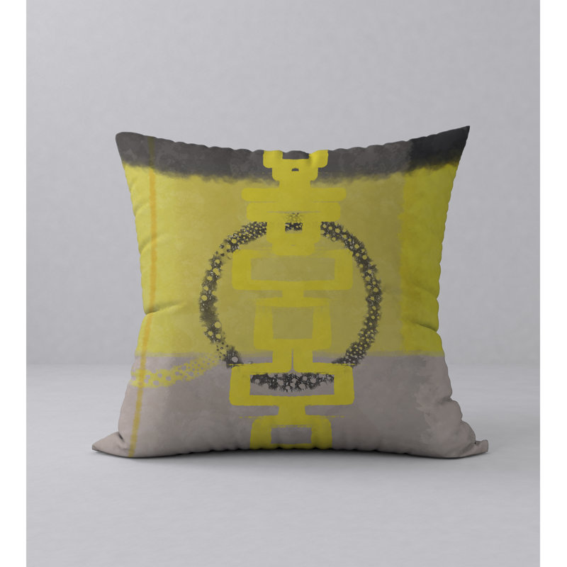 Reversible Throw Pillow, 18" x 18"