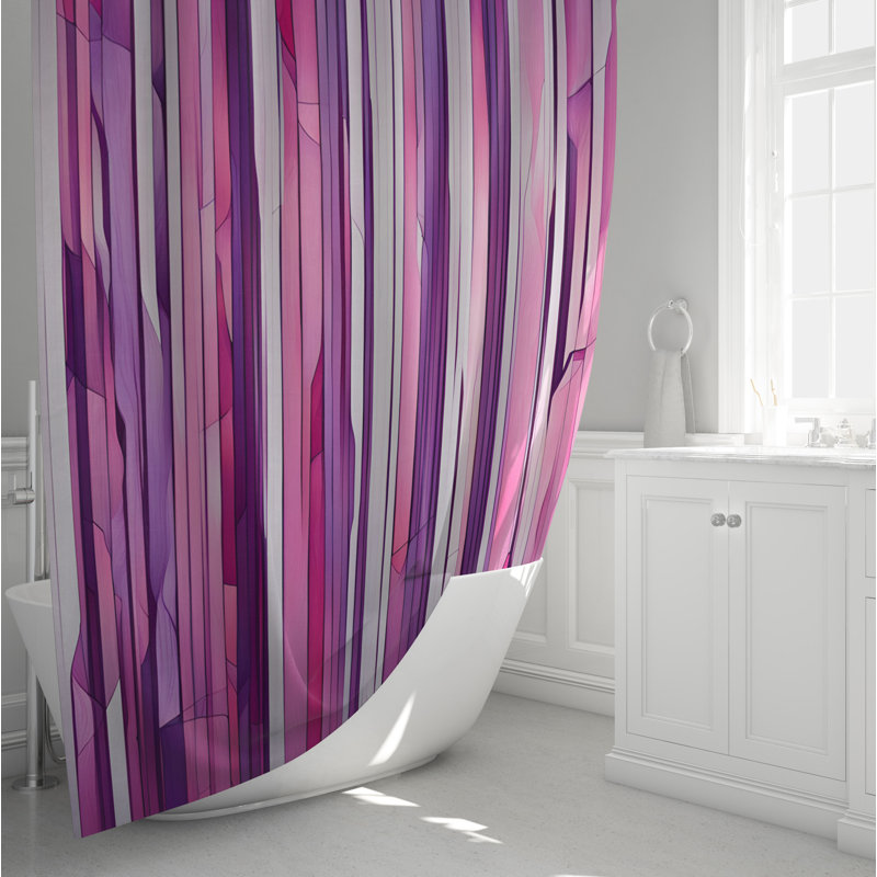 Rideau de douche Veatriki, 72 po x 70 po
