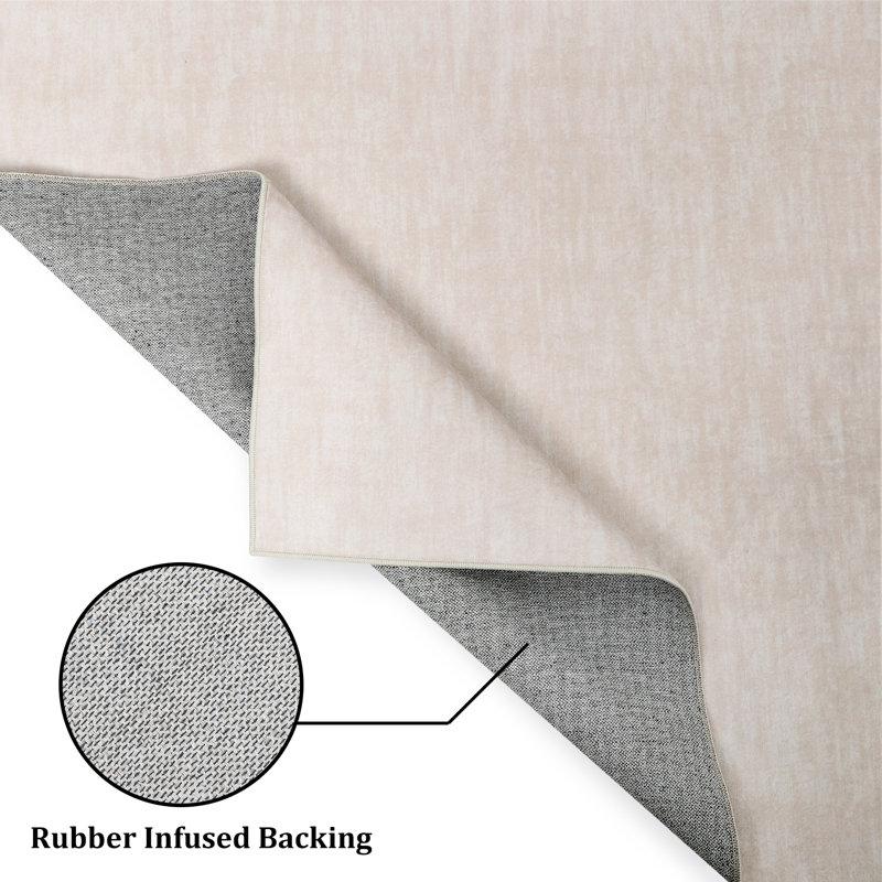 Kaelub Washable Indoor Rug, Rectangle 8' x 10'