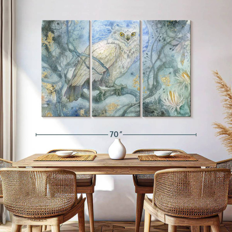 Brampt Night Wings II, 42" H x 65" W