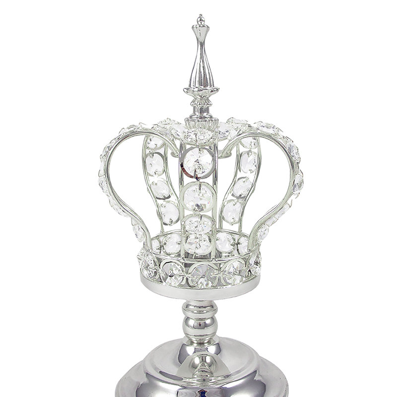 Scalise Figurines & Sculptures, Silver, 10.5" H x 5" W x 5" D