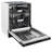 ZLINE Tallac Series 3rd Rack in Custom Panel Ready 24" 51 dBA Built-In Button Control Dishwasher with Stainless Steel Tub